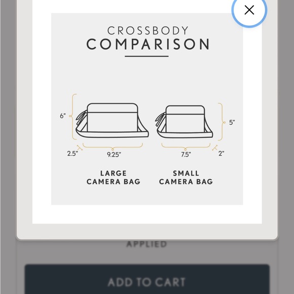 Portland Leather Almost Perfect Black Camera Purse Small - Picture 2 of 7